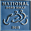 National Rally motorcycle run badge from Rachel Crossley