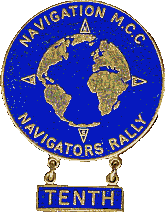 Navigators motorcycle rally badge from Jean-Francois Helias