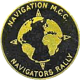 Navigators motorcycle rally badge from Ted Trett