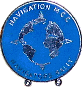 Navigators motorcycle rally badge from Nigel Woodthorpe