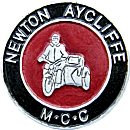 Newton Aycliffe MCC motorcycle club badge from Jean-Francois Helias