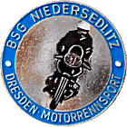 Niedersedlitz motorcycle rally badge from Jean-Francois Helias