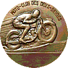 Niort motorcycle rally badge from Jean-Francois Helias