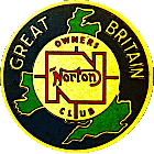 Norton OC motorcycle club badge from Jean-Francois Helias
