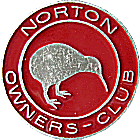 Norton OC NZ motorcycle club badge from Jean-Francois Helias