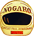 Nogaro motorcycle race badge from Jean-Francois Helias