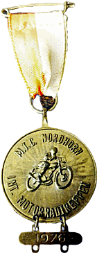Nordhorn motorcycle rally badge from Jean-Francois Helias