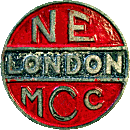 North East London MCC motorcycle club badge from Jean-Francois Helias