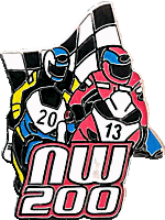 North West motorcycle race badge from Jean-Francois Helias
