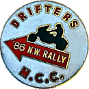 North-West motorcycle rally badge from Jean-Francois Helias