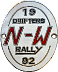 North-West motorcycle rally badge from Jean-Francois Helias