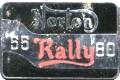 Norton motorcycle rally badge from Ted Trett