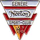 Norton Sport-Club Geneve motorcycle club badge from Jean-Francois Helias