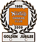 Norton OC motorcycle club badge from Jean-Francois Helias