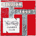 Norton TT Reunion motorcycle rally badge from Jean-Francois Helias