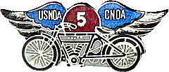 Norton Owners USA motorcycle club badge from Jean-Francois Helias