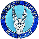Norwich Viking MCC motorcycle club badge from Jean-Francois Helias
