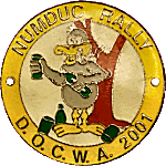 Numduc motorcycle rally badge from Jean-Francois Helias