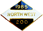 North West 200 motorcycle race badge from Jean-Francois Helias