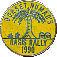 Oasis motorcycle rally badge from Dave Ranger