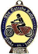 Oatcake motorcycle rally badge from Jean-Francois Helias