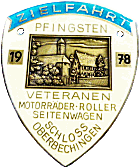 Oberbechingen motorcycle rally badge from Jean-Francois Helias