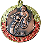 Obing motorcycle rally badge from Jean-Francois Helias