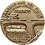 Oderzo motorcycle rally badge from Jean-Francois Helias