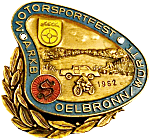 Oelbronn motorcycle rally badge from Jean-Francois Helias
