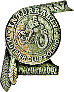 Oldtimer Club Poland motorcycle rally badge from Jean-Francois Helias