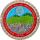 Oldtimere Maikammer motorcycle rally badge from Jean-Francois Helias