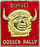 Oosser motorcycle rally badge from Ted Trett