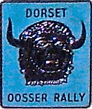 Oosser motorcycle rally badge from Nigel Woodthorpe