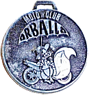 Orballo motorcycle rally badge from Jean-Francois Helias