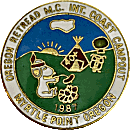 Oregon Retread Coast Campout motorcycle run badge from Jean-Francois Helias