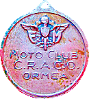 Ormea motorcycle rally badge from Jean-Francois Helias