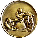 Ostend motorcycle rally badge from Jean-Francois Helias