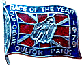 Oulton Park Race of the year motorcycle race badge from Jean-Francois Helias