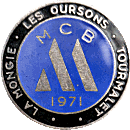 Oursons motorcycle rally badge from Jean-Francois Helias