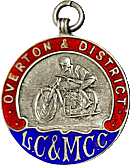 Overton & DLC&MCC motorcycle club badge from Jean-Francois Helias