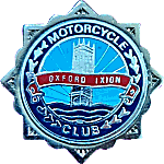 Oxford Ixion MC motorcycle club badge from Jean-Francois Helias