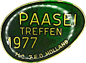 Paasei motorcycle rally badge from Jean-Francois Helias
