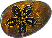Paasei motorcycle rally badge from Paul Mullis