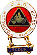 Pad motorcycle scheme badge from Jean-Francois Helias