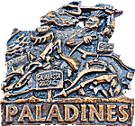 Paladines motorcycle rally badge from Jean-Francois Helias