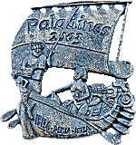 Paladines motorcycle rally badge from Jean-Francois Helias