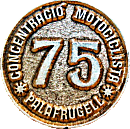 Palafrugell motorcycle rally badge from Jean-Francois Helias