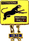 Panther motorcycle rally badge from Jean-Francois Helias