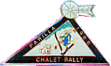 Parilla Chalet motorcycle rally badge from Jean-Francois Helias