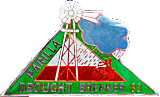 Drought Breaker motorcycle rally badge from Jean-Francois Helias